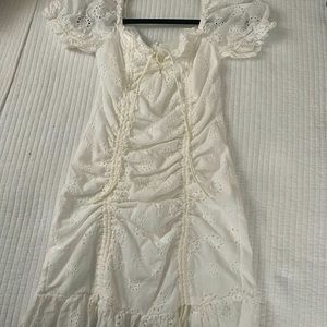 Mini White dress